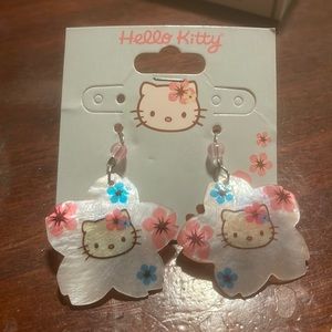 Vintage Hello Kitty earrings new with tags